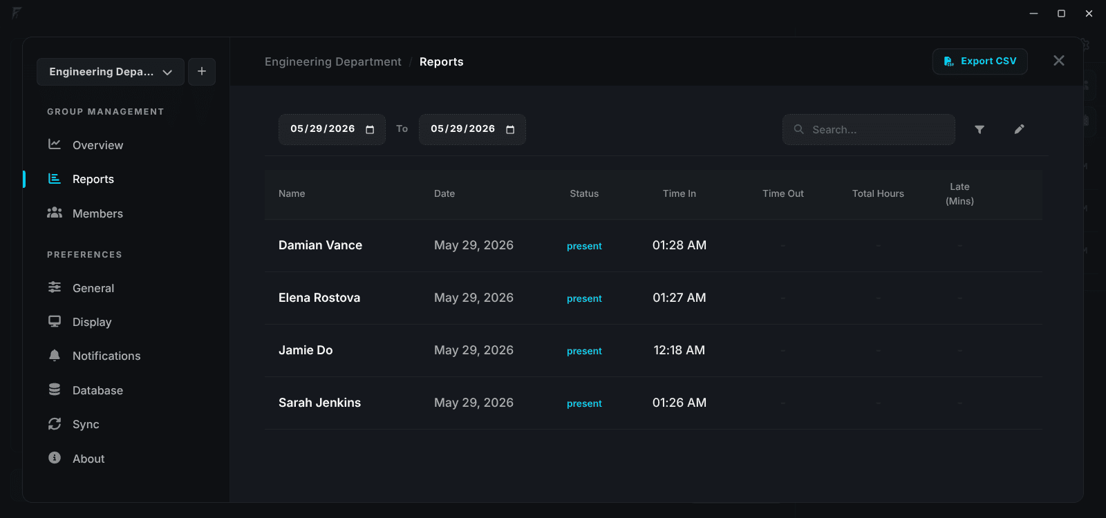 Facenox Reports and Analytics Management